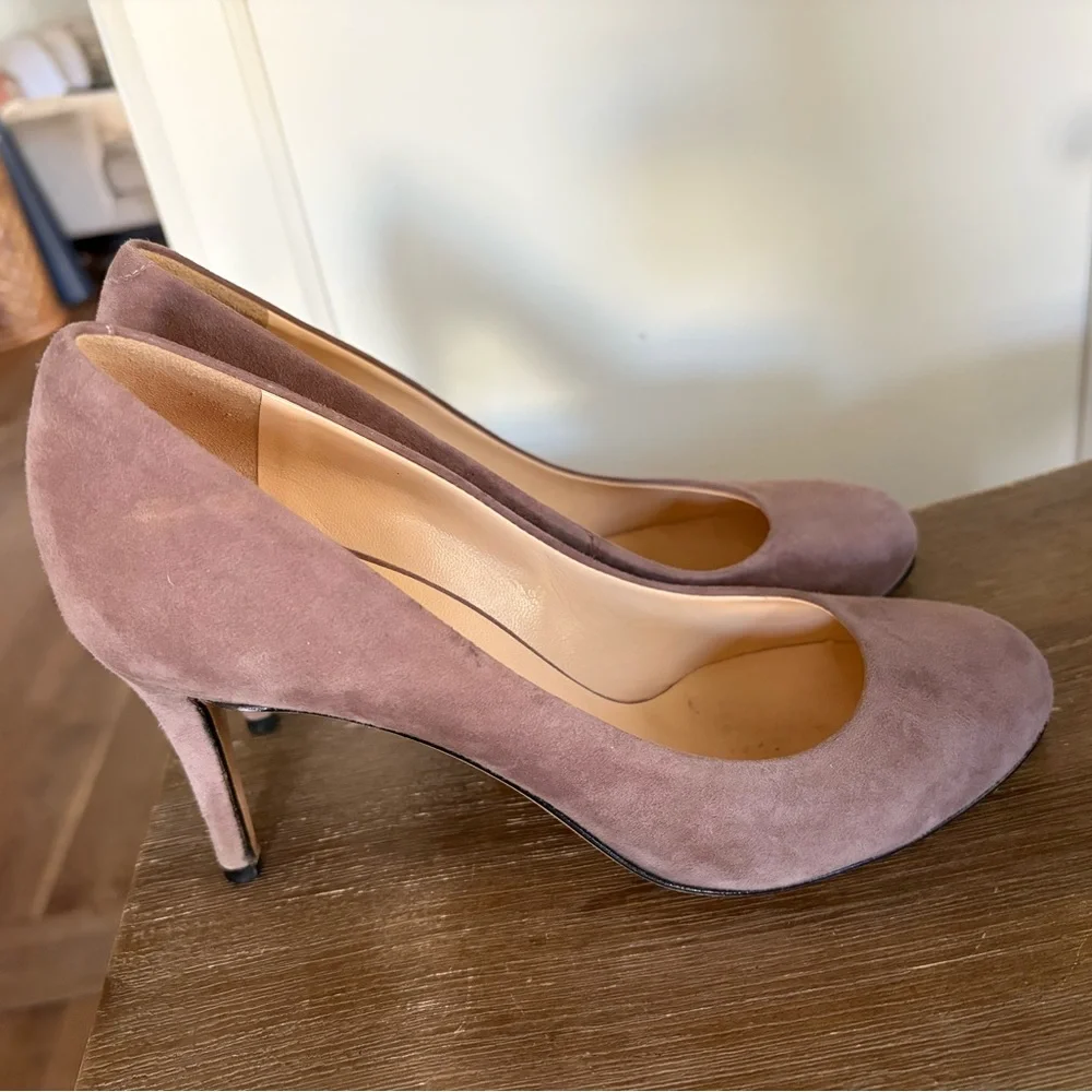 Giuseppe zanotti suede heels PRISTINE 39 classic taupe